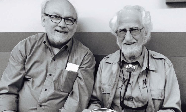 Picture of David and Photographer Hans Blohm
